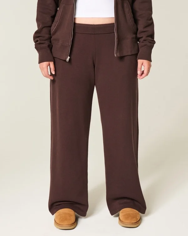 Heart Pocket Wide-Leg Sweatpants Heart Pocket Wide-Leg Sweatpants