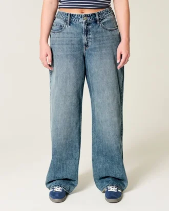 High-Rise Baggy Jeans