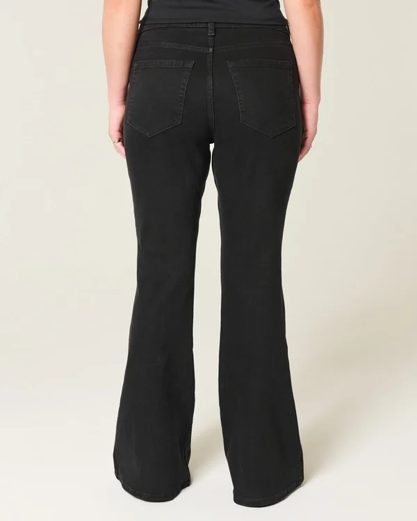 High-Rise Black Flare Jeans High-Rise Black Flare Jeans