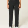 High-Rise Black Straight Jeans High-Rise Black Straight Jeans