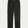 High-Rise Black Straight Jeans High-Rise Black Straight Jeans