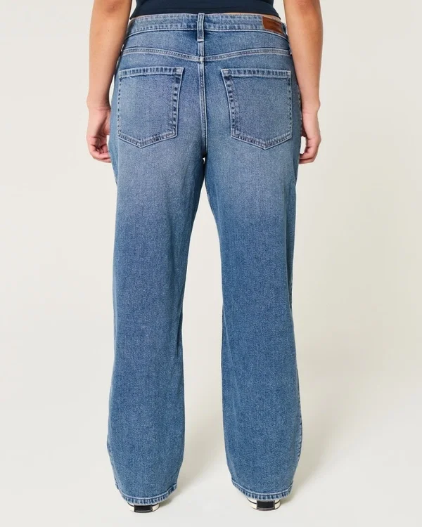 High-Rise Dark Wash Dad Jeans High-Rise Dark Wash Dad Jeans