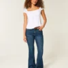 High-Rise Dark Wash Flare Jeans High-Rise Dark Wash Flare Jeans
