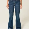 High-Rise Dark Wash Flare Jeans High-Rise Dark Wash Flare Jeans
