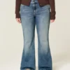 High-Rise Dark Wash Flare Jeans High-Rise Dark Wash Flare Jeans