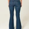 High-Rise Dark Wash Flare Jeans High-Rise Dark Wash Flare Jeans