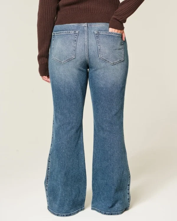 High-Rise Dark Wash Flare Jeans High-Rise Dark Wash Flare Jeans