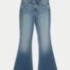 High-Rise Dark Wash Flare Jeans High-Rise Dark Wash Flare Jeans