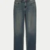 High-Rise Dark Wash Straight Jeans High-Rise Dark Wash Straight Jeans