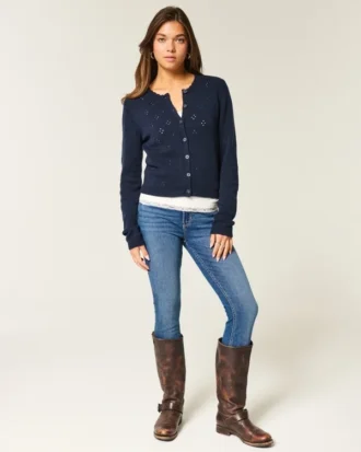High-Rise Dark Wash Super Skinny Jeans High-Rise Dark Wash Super Skinny Jeans