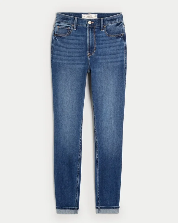 High-Rise Dark Wash Super Skinny Jeans High-Rise Dark Wash Super Skinny Jeans