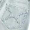 High-Rise Light Wash Star Pocket Flare Jeans High-Rise Light Wash Star Pocket Flare Jeans