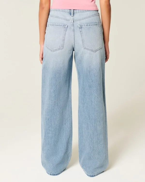 High-Rise Medium Wash Baggy Jeans High-Rise Medium Wash Baggy Jeans