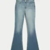 High-Rise Medium Wash Flare Jeans High-Rise Medium Wash Flare Jeans