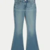 High-Rise Medium Wash Flare Jeans High-Rise Medium Wash Flare Jeans