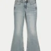 High-Rise Medium Wash Flare Jeans High-Rise Medium Wash Flare Jeans
