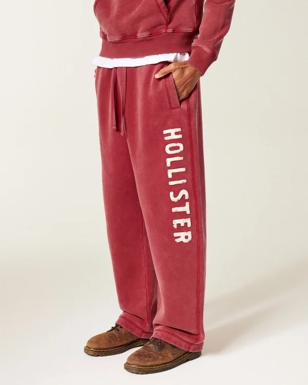 Holiday Vault Release Logo Graphic Baggy Sweatpants Holiday Vault Release Logo Graphic Baggy Sweatpants