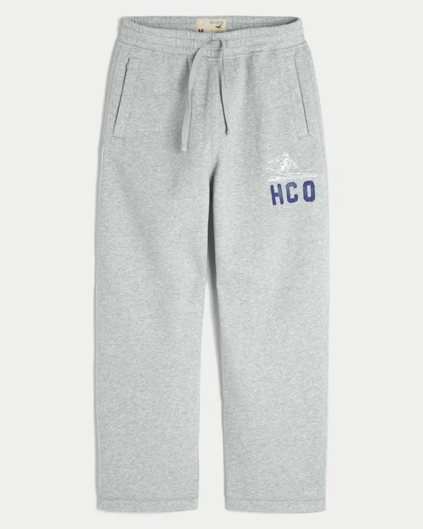 Holiday Vault Release Logo Graphic Baggy Sweatpants Holiday Vault Release Logo Graphic Baggy Sweatpants