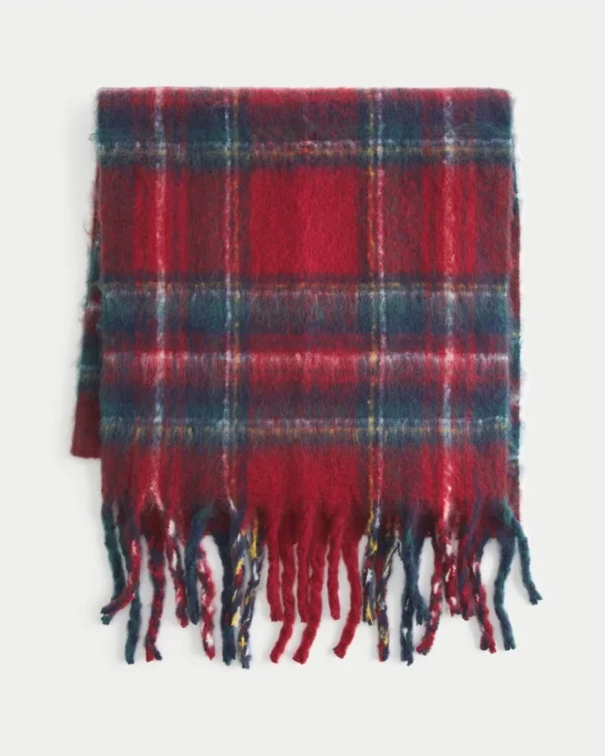 Holiday Vault Release Plaid Scarf