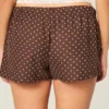 Holiday Vault Release Satin Tie Flannel Mini Shorts