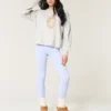 Hollister Comfy Cloud Bunny Graphic Crew Sweater