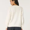 Hollister Comfy Cloud Oversized V-Neck Sweater