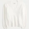 Hollister Comfy Cloud Oversized V-Neck Sweater