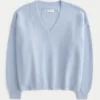 Hollister Comfy Cloud Oversized V-Neck Sweater