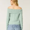Hollister Comfy Cloud Stitchy Off-the-Shoulder Sweater