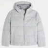 Hollister Feel Good Fleece Puffer Jacket Hollister Feel Good Fleece Puffer Jacket