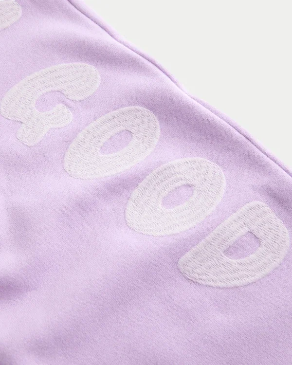 Hollister Feel Good Graphic Baggy Sweatpants Hollister Feel Good Graphic Baggy Sweatpants