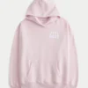 Hollister Feel Good Oversized Logo Graphic Hoodie Hollister Feel Good Oversized Logo Graphic Hoodie