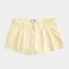 Hollister Livvy Low-Rise Linen-Blend Shorts