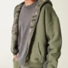 Hollister x Crocs Sherpa-Lined Zip-Up Hoodie
