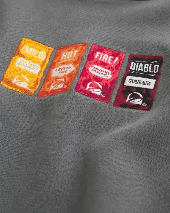 Hollister x Taco Bell Boxy Graphic Hoodie Hollister x Taco Bell Boxy Graphic Hoodie