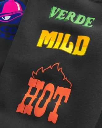 Hollister x Taco Bell Boxy Graphic Zip-Up Hoodie