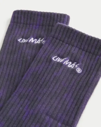 Hollister x Taco Bell Graphic Crew Socks Hollister x Taco Bell Graphic Crew Socks