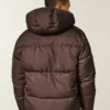 Hooded Faux Fur-Lined Puffer Jacket Hooded Faux Fur-Lined Puffer Jacket