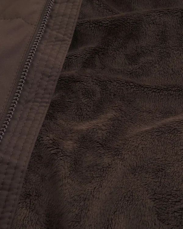 Hooded Faux Fur-Lined Puffer Jacket Hooded Faux Fur-Lined Puffer Jacket