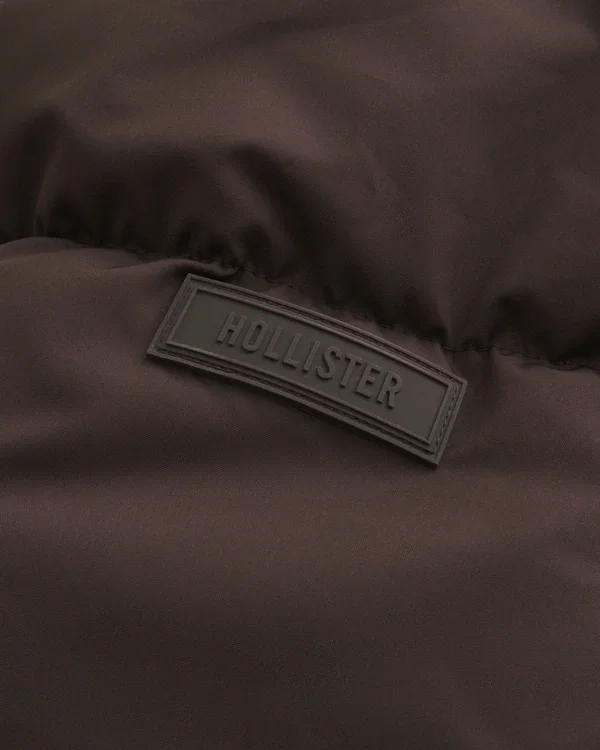 Hooded Faux Fur-Lined Puffer Jacket Hooded Faux Fur-Lined Puffer Jacket