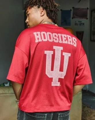 Indiana University Hoosiers Graphic Football Jersey