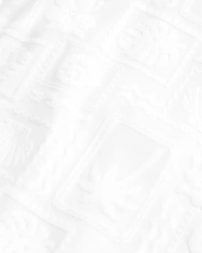 Jacquard Double-Strap Cheeky Bikini Bottom