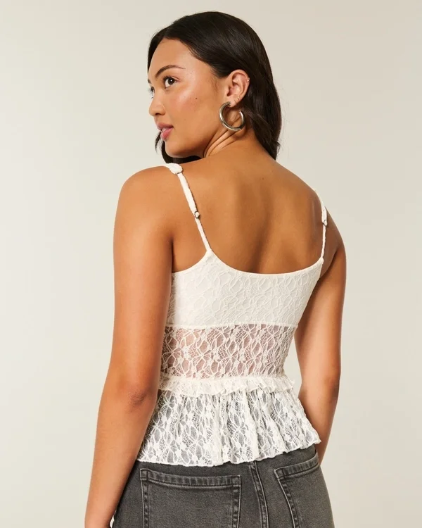 Lace Ruffle Top Lace Ruffle Top