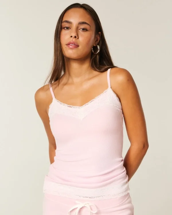 Lace Trim Cami Lace Trim Cami