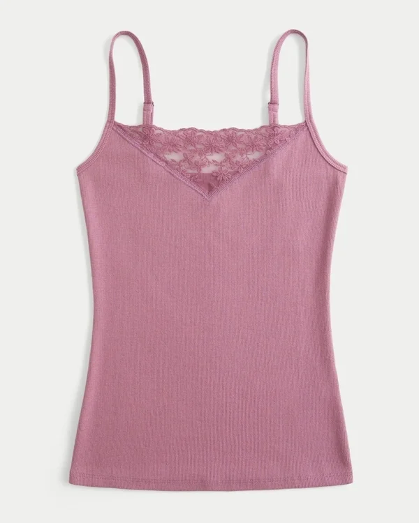 Lace Trim Cami Lace Trim Cami