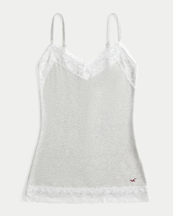 Lace Trim Layering Cami Lace Trim Layering Cami