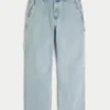 Light Wash Baggy Painter Jeans