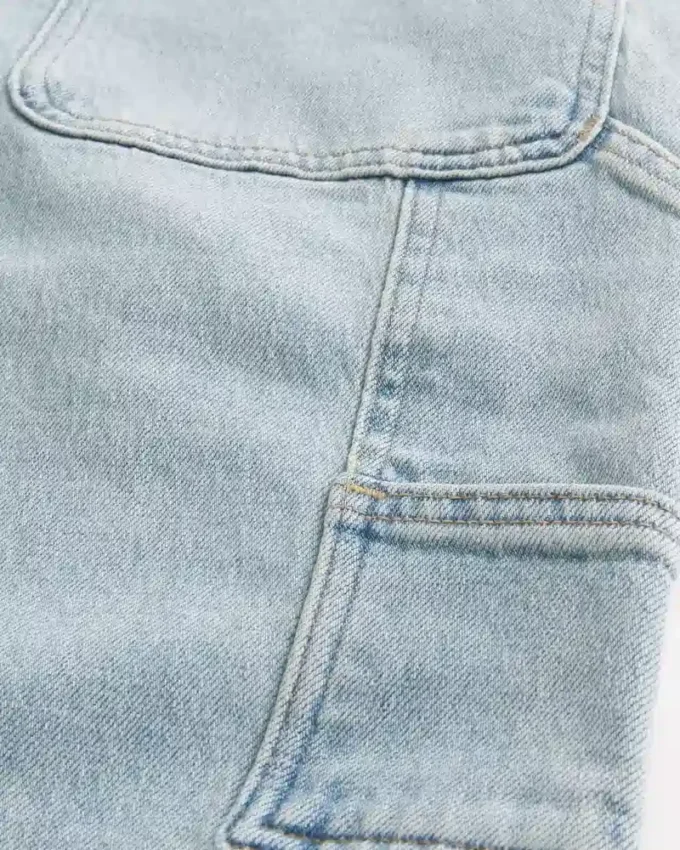 Light Wash Baggy Painter Jeans