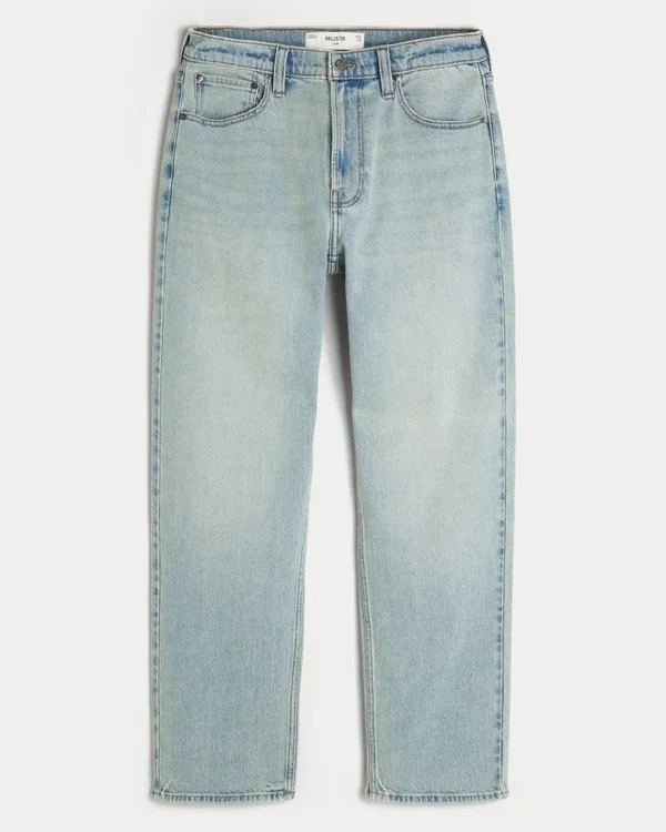 Light Wash Downforce Racing Graphic Loose Jeans Light Wash Downforce Racing Graphic Loose Jeans