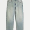 Light Wash Embroidered Dice Skater Baggy Jeans Light Wash Embroidered Dice Skater Baggy Jeans